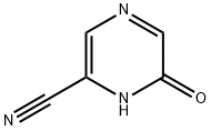 2-Hydroxy-6-cyanopyrazine Struktur
