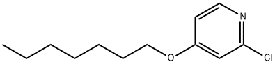 2-Chloro-4-(heptyloxy)pyridine Structure