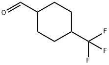 4-(trifluoromethyl)cyclohexane-1-carbaldehyde Struktur