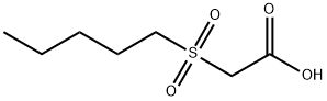 2-(pentane-1-sulfonyl)acetic acid 化学構造式