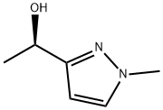 (1R)-1-(1-methyl-1H-pyrazol-3-yl)ethan-1-ol Structure
