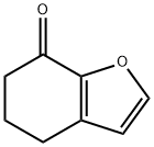 5,6-ジヒドロベンゾフラン-7(4H)-オン 化学構造式