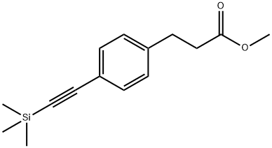 Methyl 3-[4-[(Trimethylsilyl)ethynyl]phenyl]propanoate