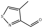 3-ISOTHIAZOLECARBOXALDEHYDE, 4-METHYL- Structure