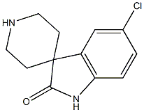 5-Chlorospiro[indoline-3,4'-piperidin]-2-one Structure