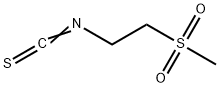 1-isothiocyanato-2-methanesulfonylethane Structure