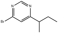 4-Bromo-6-(2-butyl)pyrimidine Structure