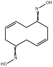 cyclodeca-3,8-diene-1,6-dione dioxime Struktur