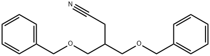 Butanenitrile, 4-(phenylmethoxy)-3-[(phenylmethoxy)methyl]-,1093350-26-5,结构式