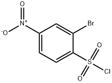 2-溴-4-硝基苯-1-磺酰氯,1099660-60-2,结构式