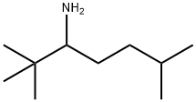 2,2,6-trimethylheptan-3-amine Structure