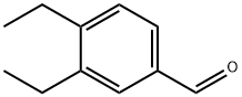 Benzaldehyde, 3,4-diethyl- 化学構造式