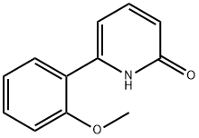 2-Hydroxy-6-(2-methoxyphenyl)pyridine 化学構造式