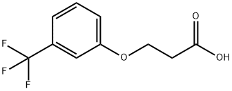 3-[3-(trifluoromethyl)phenoxy]propanoic acid Structure