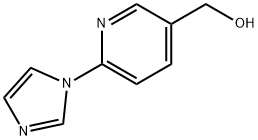 [6-(1H-imidazol-1-yl)pyridin-3-yl]methanol Struktur