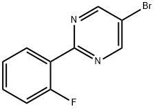 5-Bromo-2-(2-fluorophenyl)pyrimidine Struktur