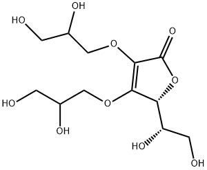 双甘油抗坏血酸 结构式