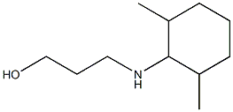 3-[(2,6-dimethylcyclohexyl)amino]propan-1-ol Structure