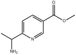 6-(1-氨基乙基)-3-吡啶羧酸甲酯, 1134776-56-9, 结构式