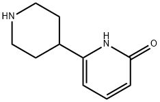6-(哌啶-4-基)吡啶-2(1H)-酮, 1138218-09-3, 结构式