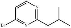 4-Bromo-2-(iso-butyl)pyrimidine Struktur
