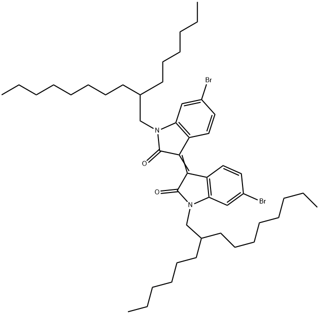 6,6'-dibromo-1,1'-bis(2-hexyldecyl)isoindole,1147124-24-0,结构式