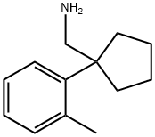 1-(2-Methylphenyl)cyclopentanemethanamine, 1152567-99-1, 结构式