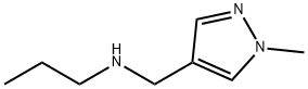 [(1-methyl-1H-pyrazol-4-yl)methyl](propyl)amine,1152839-68-3,结构式