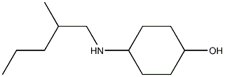 4-[(2-methylpentyl)amino]cyclohexan-1-ol 结构式