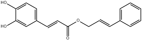 シンナミル-カフェアート 化学構造式