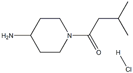 4-Amino-1-isovalerylpiperidine hydrochloride Struktur