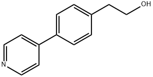 2-[4-(Pyridin-4-yl)phenyl]ethanol Struktur