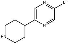 2-Bromo-5-(piperidin-4-yl)pyrazine|