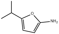 2-Amino-5-(iso-propyl)furan Structure