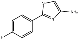 4-Amino-2-(4-fluorophenyl)thiazole,1159816-99-5,结构式