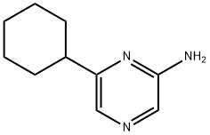2-Amino-6-(cyclohexyl)pyrazine Struktur
