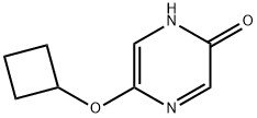 2-Hydroxy-5-(cyclobutoxy)pyrazine Structure