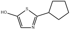 2-(Cyclopentyl)-5-hydroxythiazole,1159819-16-5,结构式