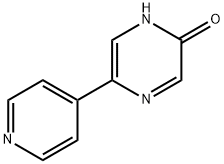 5-(4-Pyridyl)-2-hydroxypyrazine Structure