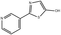 2-(3-Pyridyl)-5-hydroxythiazole 结构式