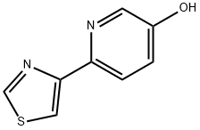 3-Hydroxy-6-(thiazol-4-yl)pyridine Structure