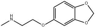 2-(1,3-benzodioxol-5-yloxy)-N-methylethanamine Structure