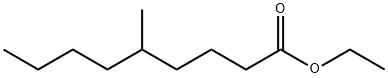 Nonanoic acid, 5-methyl-, ethyl ester Struktur