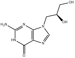 9-(S)-(2,3-dihydroxypropyl)guanine,117143-84-7,结构式