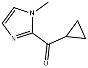 2-cyclopropanecarbonyl-1-methyl-1H-imidazole Structure