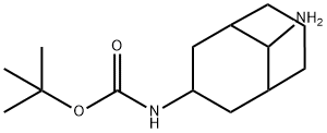 tert-butyl N-{9-aminobicyclo[3.3.1]nonan-3-yl}carbamate,1172268-86-8,结构式