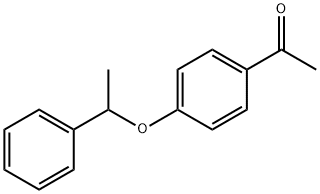 1-[4-(1-phenylethoxy)phenyl]ethan-1-one|