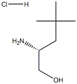 (R)-2-氨基-4,4-二甲基戊-1-醇盐酸盐, 1174409-88-1, 结构式