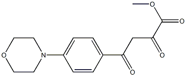 1181537-45-0 methyl 4-[4-(morpholin-4-yl)phenyl]-2,4-dioxobutanoate