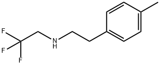 [2-(4-methylphenyl)ethyl](2,2,2-trifluoroethyl)amine Structure